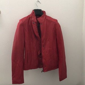 Red Leather Jacket